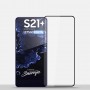 Премиум 3D сверхпрочное сколостойкое защитное стекло Pinwuyo для Samsung Galaxy S21, цвет Черный
