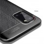 Силиконовый чехол накладка для Samsung Galaxy A02s с текстурой кожи