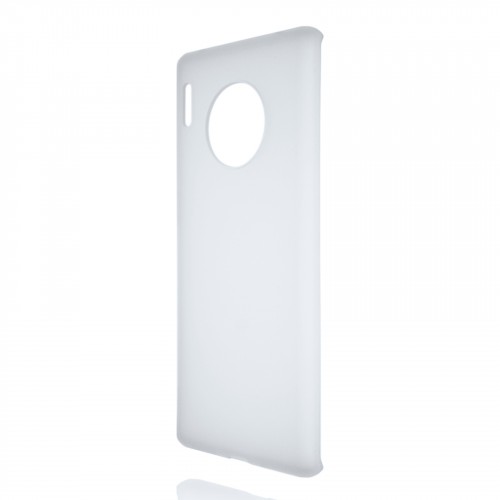 Силиконовый матовый полупрозрачный чехол для Huawei Mate 30 Pro, цвет Белый