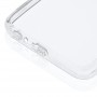 Cиликоновый глянцевый транспарентный чехол с поликарбонатными вставками для Samsung Galaxy A6