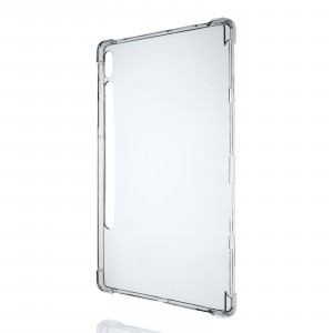 Силиконовый глянцевый транспарентный чехол с усиленными углами для Samsung Galaxy Tab S6