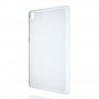 Силиконовый матовый полупрозрачный чехол для Lenovo Tab M8, цвет Белый