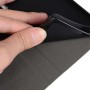 Чехол горизонтальная книжка подставка на силиконовой основе с отсеком для карт и тканевым покрытием для Nokia 2.4, цвет Черный