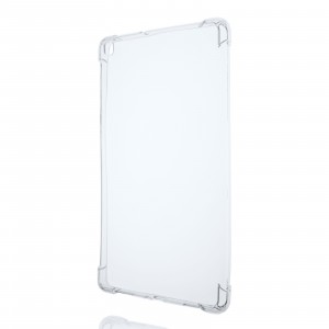 Силиконовый глянцевый транспарентный чехол с усиленными углами для Samsung Galaxy Tab A 8.0 (2019)