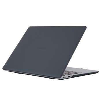 Защитный пластиковый матовый чехол для корпуса ноутбука Huawei MateBook 13 Черный