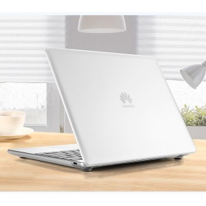 Защитный пластиковый матовый чехол для корпуса ноутбука Huawei MateBook D15/Honor MagicBook 15 Белый