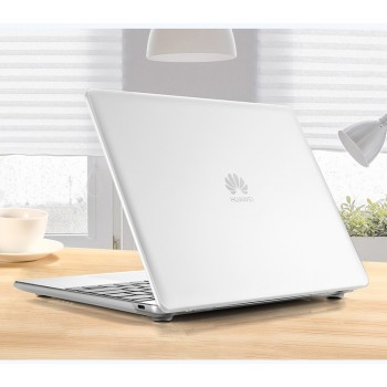 Защитный пластиковый матовый чехол для корпуса ноутбука Huawei MateBook D15/Honor MagicBook 15 Белый