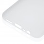 Силиконовый матовый полупрозрачный чехол для Realme C11, цвет Белый