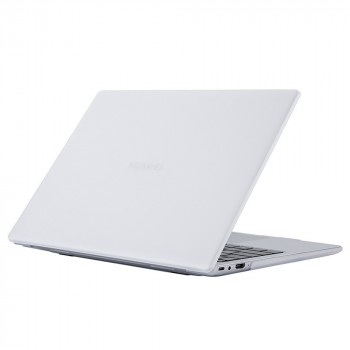 Защитный пластиковый матовый чехол для корпуса ноутбука Huawei MateBook X Pro Белый