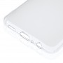 Силиконовый матовый полупрозрачный чехол для OPPO Reno4 Lite, цвет Белый