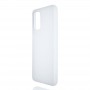 Силиконовый матовый полупрозрачный чехол для Samsung Galaxy A32, цвет Белый