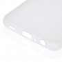 Силиконовый матовый полупрозрачный чехол для Samsung Galaxy A32, цвет Белый
