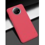 Пластиковый непрозрачный матовый нескользящий премиум чехол с улучшенной защитой элементов корпуса для Xiaomi RedMi Note 9T, цвет Красный