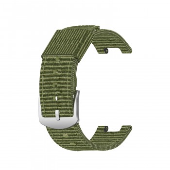Нейлоновый дышащий ремешок с текстурным покрытием Ткань на металлической пряжке для Amazfit T-Rex  Зеленый