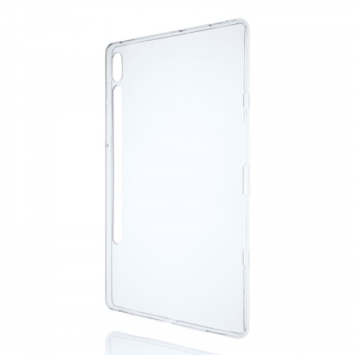 Силиконовый глянцевый транспарентный чехол для Samsung Galaxy Tab S6