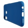 Матовый силиконовый чехол для Realme C3 с покрытием софт-тач, цвет Синий