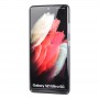 Матовый пластиковый чехол для Samsung Galaxy S21 Ultra с улучшенной защитой торцов корпуса, цвет Черный