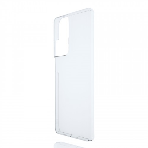 Пластиковый транспарентный чехол для Samsung Galaxy S21 Ultra