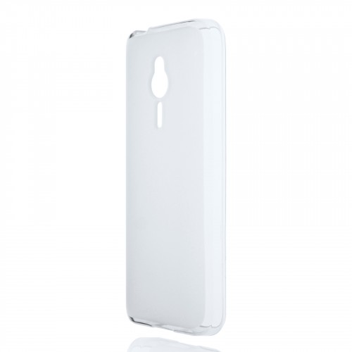 Силиконовый матовый полупрозрачный чехол для Nokia 230, цвет Белый