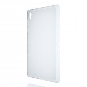 Силиконовый матовый полупрозрачный чехол для Lenovo Tab M10 HD Gen 2 Белый