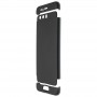 Двухкомпонентный сборный пластиковый матовый чехол для Huawei P10, цвет Черный