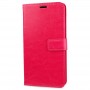 Глянцевый водоотталкивающий чехол портмоне подставка для Nokia X20/X10 с магнитной защелкой и отделениями для карт, цвет Розовый