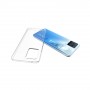 Силиконовый глянцевый транспарентный чехол для Realme 8