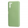 Матовый силиконовый чехол для Huawei Honor 10X Lite с покрытием софт-тач, цвет Зеленый