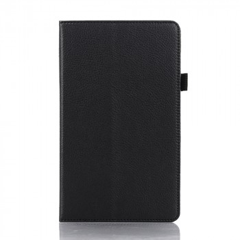 Чехол книжка подставка с рамочной защитой экрана и крепежом для стилуса для Samsung Galaxy Tab A7 lite 