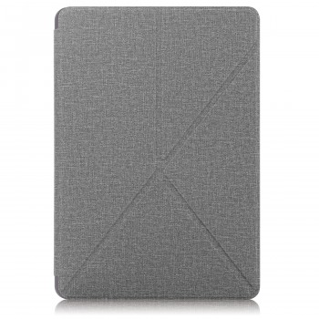 Оригами чехол книжка подставка на непрозрачной силиконовой основе с тканевым покрытием для Samsung Galaxy Tab S7 FE 