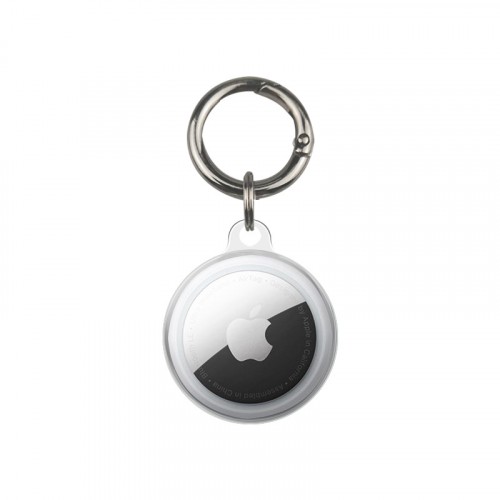 Ультратонкий силиконовый полупрозрачный чехол на кольце для Apple Airtag