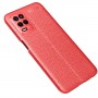 Силиконовый матовый непрозрачный чехол с текстурным покрытием Кожа для Realme Narzo 30/Realme 8 5G, цвет Красный