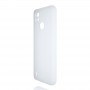 Силиконовый матовый полупрозрачный чехол для Realme C21, цвет Белый