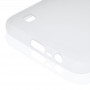 Силиконовый матовый полупрозрачный чехол для Realme C21, цвет Белый