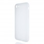 Силиконовый матовый полупрозрачный чехол для Iphone 7/8/Iphone SE (2020)/SE (2022), цвет Белый
