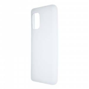 Силиконовый матовый полупрозрачный чехол для ASUS ZenFone 8 Белый