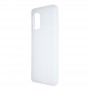 Силиконовый матовый полупрозрачный чехол для ASUS ZenFone 8, цвет Белый
