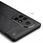 Силиконовый матовый непрозрачный чехол с текстурным покрытием Кожа для Huawei Nova 8, цвет Черный