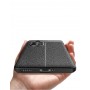 Силиконовый матовый непрозрачный чехол с текстурным покрытием Кожа для Huawei Nova 8