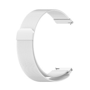 Металлический ремешок на миланской петле для Samsung Galaxy Watch 4 Белый