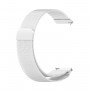 Металлический ремешок на миланской петле для Samsung Galaxy Watch 4, цвет Белый