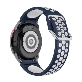 Силиконовый спортивный нескользящий дышащий ремешок для Samsung Galaxy Watch 4