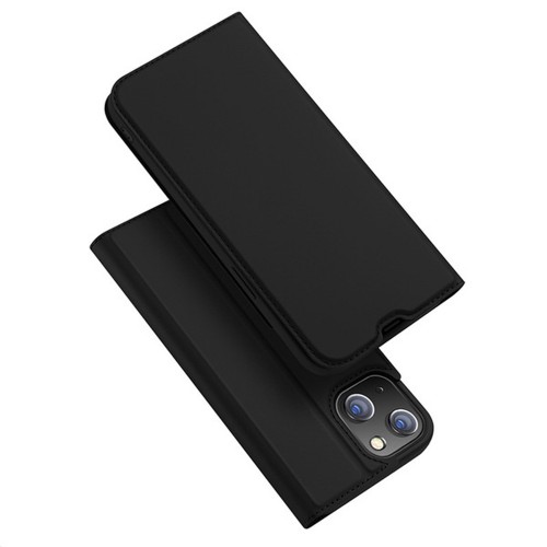 Магнитный флип чехол-книжка для Iphone 13 Mini с функцией подставки и с отсеком для карт