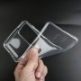Силиконовый глянцевый транспарентный чехол для Motorola Edge 20 Pro 