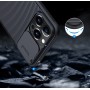 Пластиковый непрозрачный матовый чехол с улучшенной защитой элементов корпуса с защитной шторкой для камеры для Iphone 13, цвет Черный