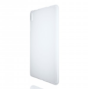 Силиконовый матовый полупрозрачный чехол для Huawei MatePad 11 (2021) Белый