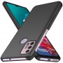 Пластиковый непрозрачный матовый чехол для Lenovo K13 Note/Motorola Moto G20/G30, цвет Черный