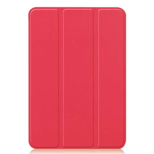 Сегментарный чехол книжка подставка на непрозрачной поликарбонатной основе для Ipad Mini (2021), цвет Красный