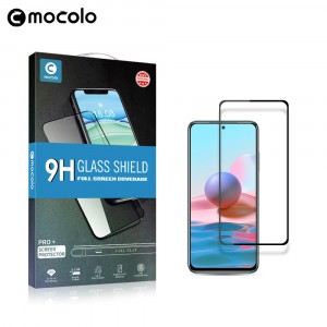 Премиум 3D сверхчувствительное ультратонкое защитное стекло Mocolo для Xiaomi Redmi 10 Черный