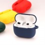 Силиконовый матовый защитный чехол для AirPods 3, цвет Красный